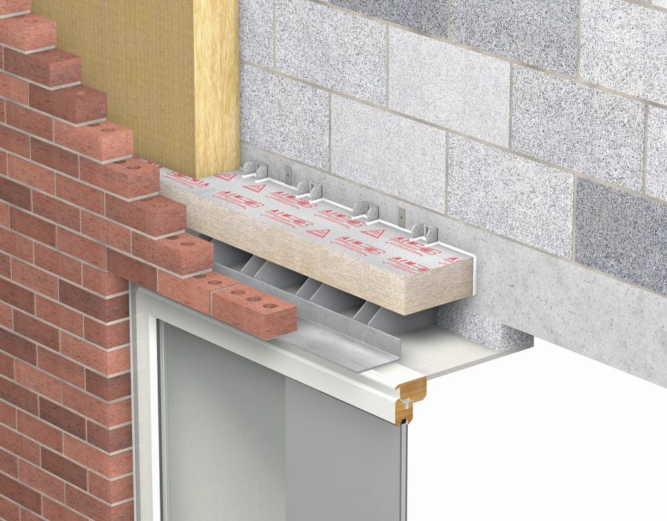 AIM Wall Cavity Barrier (Red Edition) - Masonry Support